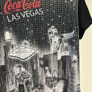 Coca Cola Las Vegas Men's Tee - Black and Red